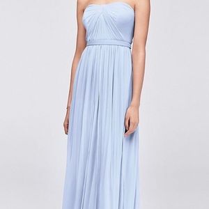 Davids Bridal Versa Bridesmaid Dress! Ice Blue 12